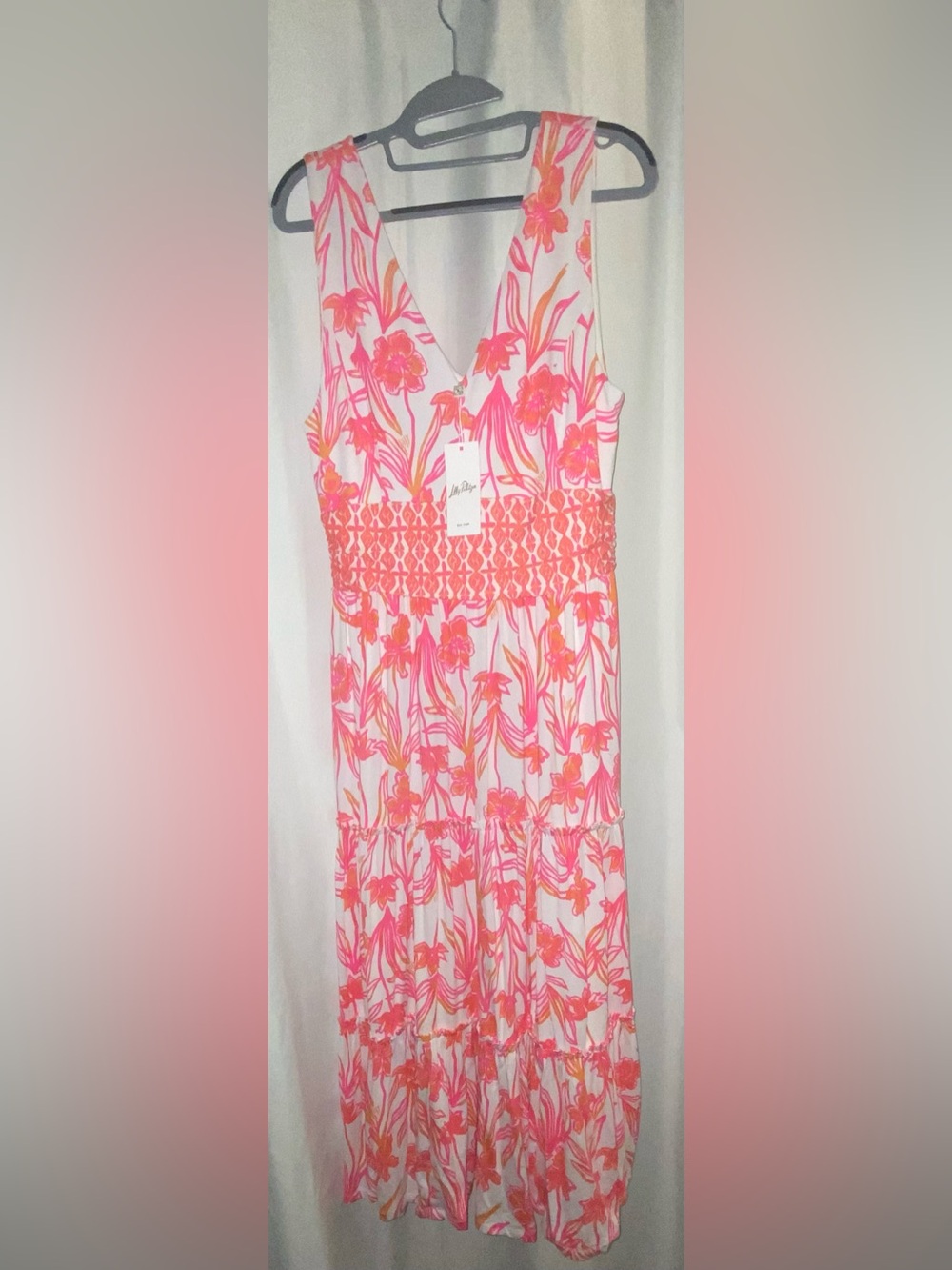 New With Tags - Lilly Pulitzer Skylar Midi Dress - Size L